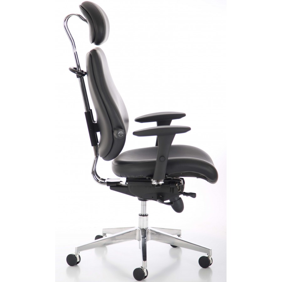 Chiro Plus 24 Hour Ultimate Leather Posture Chair